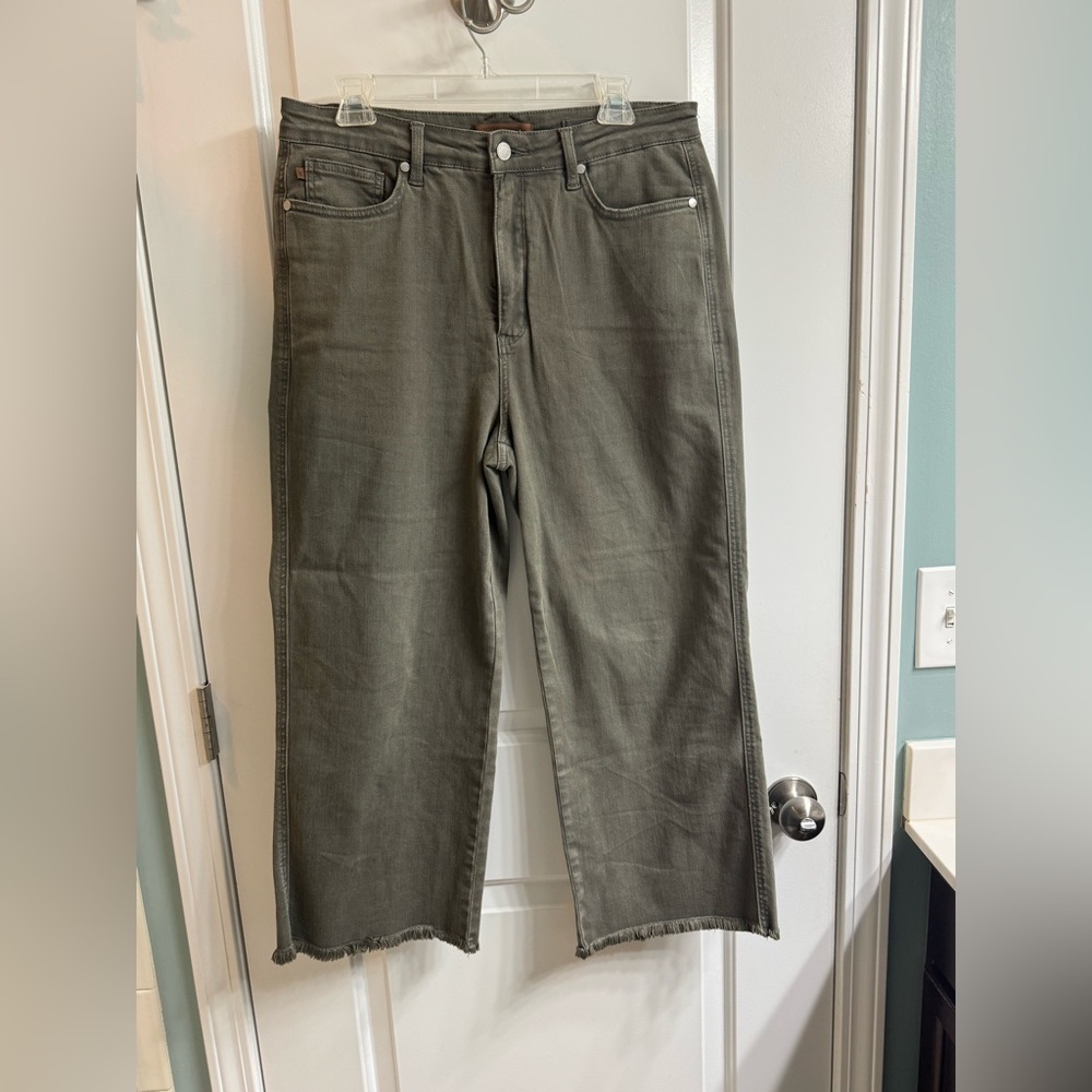 Women's Judy Blue Olive Green Jeans